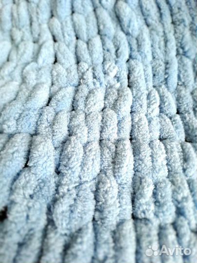 Плед вязаный