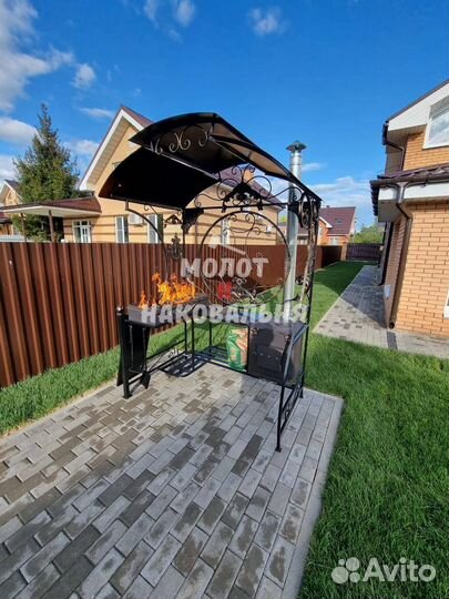 Мангал лофт