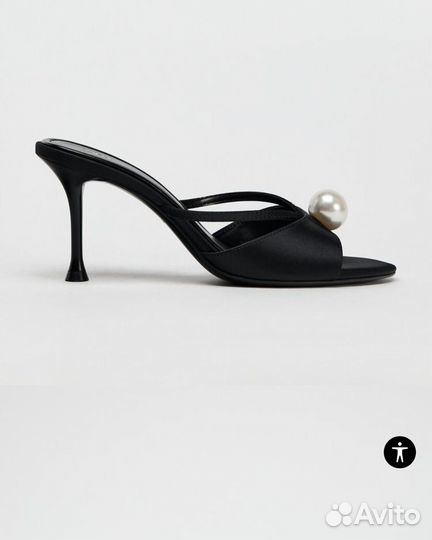 Новые босоножки Zara с бусиной, р.40