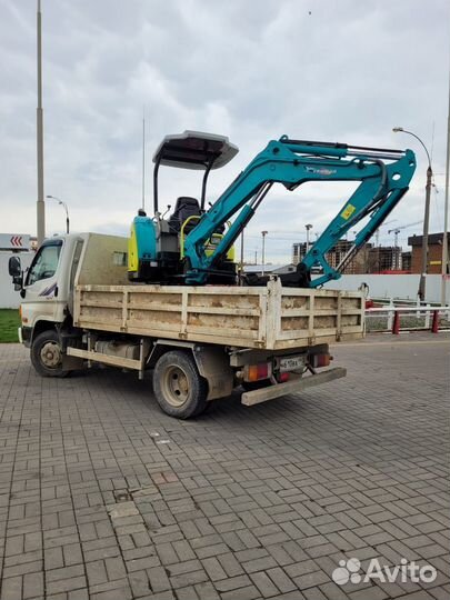 Услуги мини-экскаватора