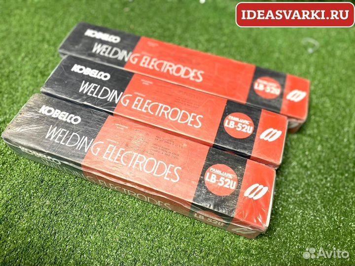 Электроды лб-52 (Япония) 4 мм (неповоротные стыки)