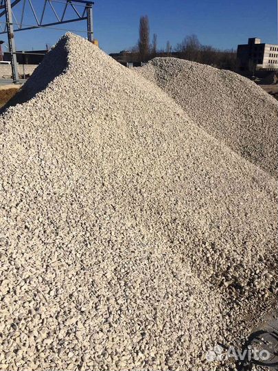 Щебень известняковый в наличии