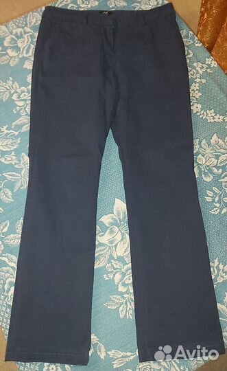 Брюки женские классические синие