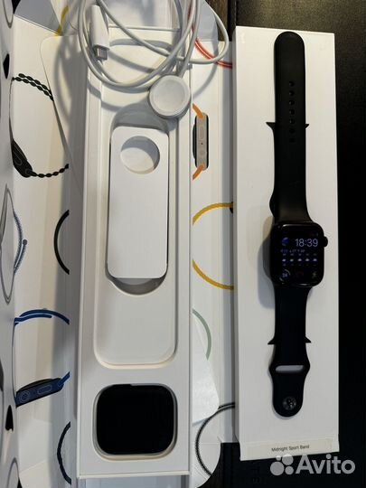 Часы apple watch 7 45 mm бу