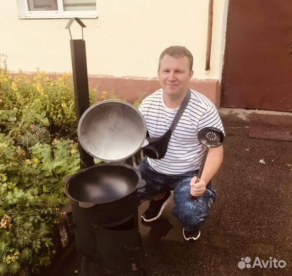 Казан чугунный печ