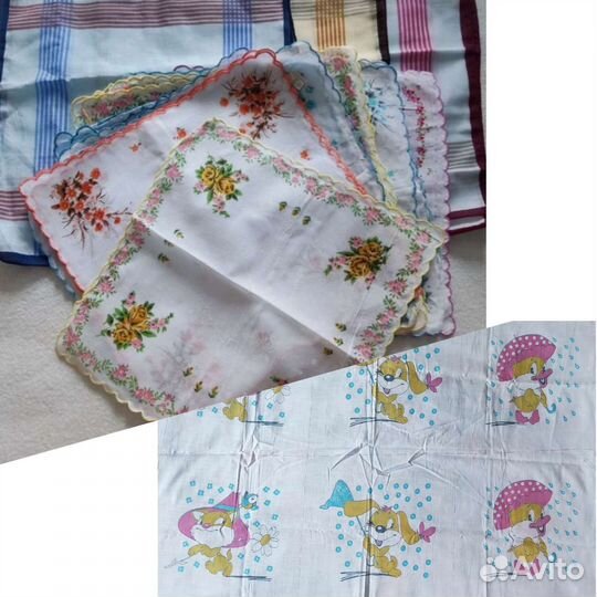 Платки носовые Новые