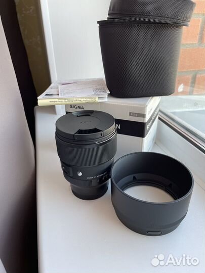 Объектив Sigma AF 85mm f/1.4 DG DN Art Sony E