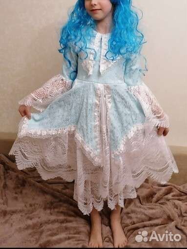 Новогодний костюм мальвины на рост 116