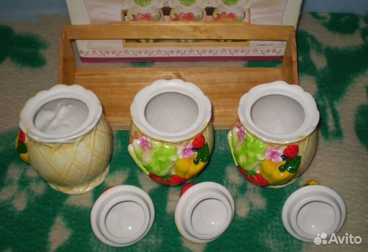 Банки для сыпучих смесей (круп, сахара)