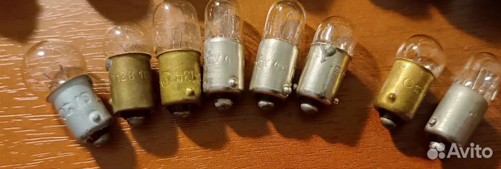 Лампочки 12В для Ретро авто:азлк,ваз,волга из СССР