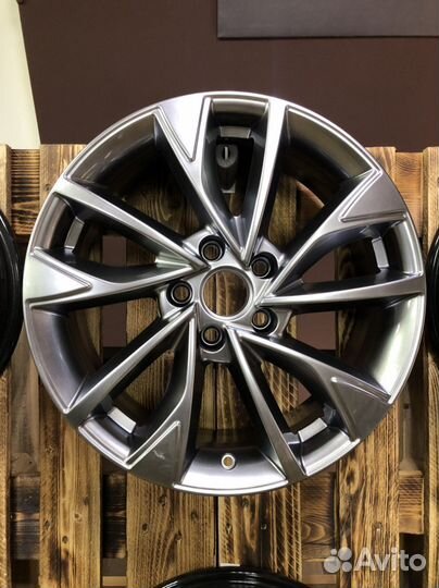 K&K 7x17/5x112 ET40 D57,1 Роквуд (кс900) Дарк плат