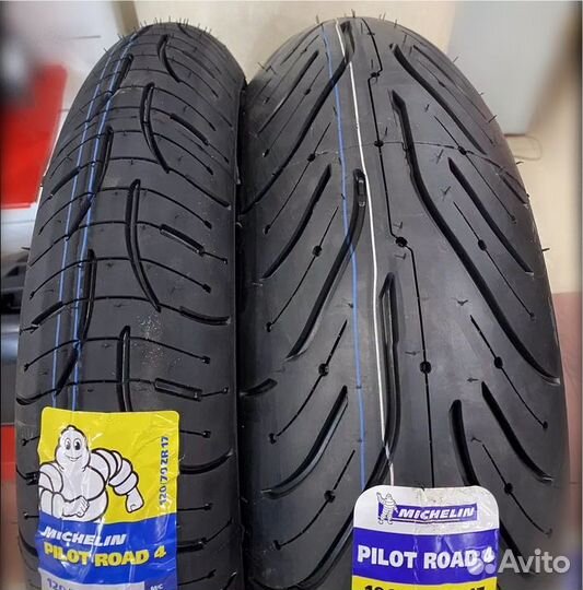 Комплект Michelin Road 4 120/70-17 и 180/55-17