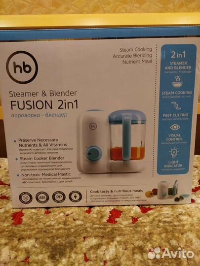 Пароварка -блендер hb