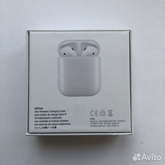 Наушники apple airpods 2