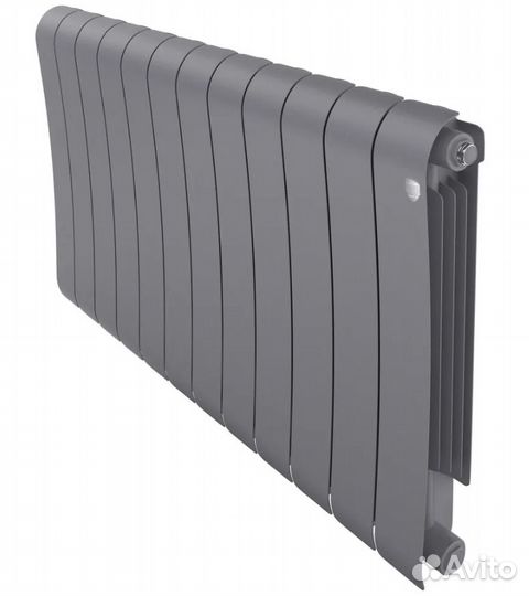 Радиатор биметал Infinity 500 VR80-12 секц,серебро