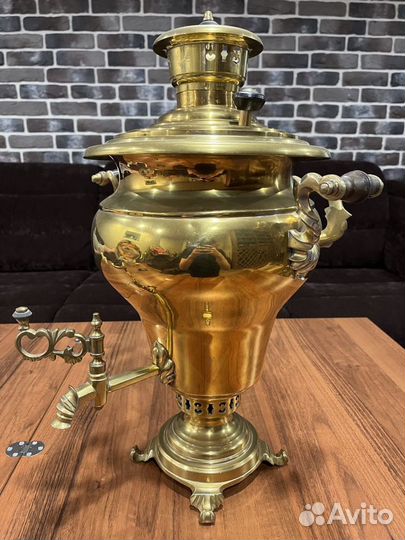 Самовар братьев Рузиных Б. и Т., начало 20в., Тула