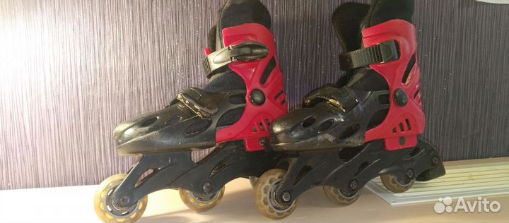 Роликовые коньки детские раздвижные 31-34