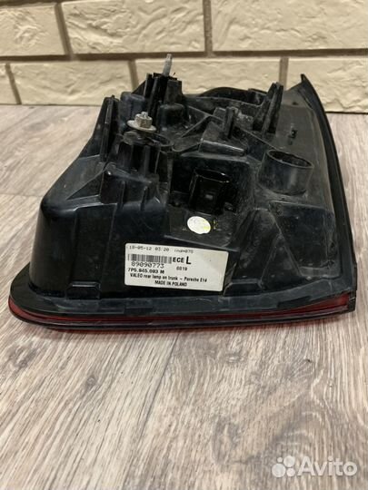 Porsche Cayenne S 958 Фонарь задний внутренний