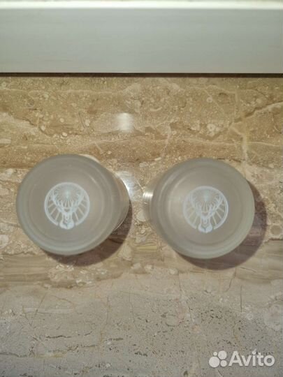 Стопка белая Егермейстер Jägermeister цена за обе