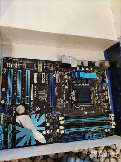 Материнская плата asus p7h55