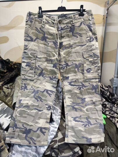 Брюки камуфляж милитари