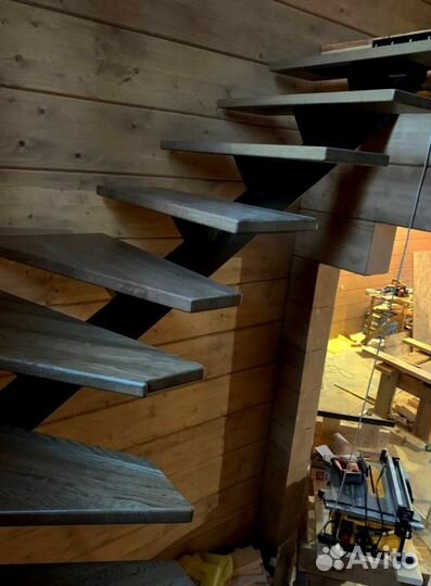 Лестница на дачу. Опытные мастера