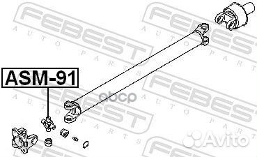 Крестовина карданного вала 25X76.8 ASM91 Febest