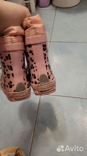 Детские резиновые сапоги