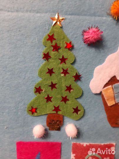 Адвент календарь новогодний