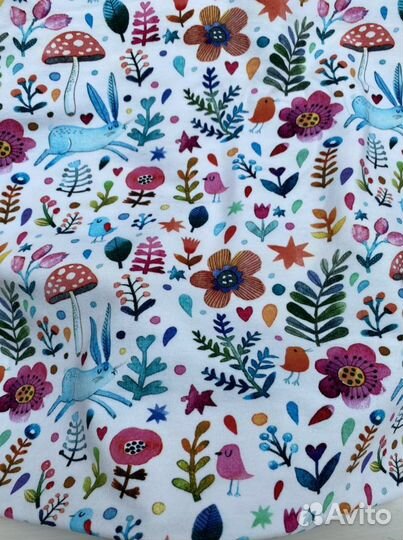 Ткань футер 2х нитка «Лесная поляна» отрез 2,10