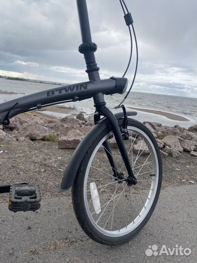 Складной велосипед b’twin hoptown 300 tilt 100