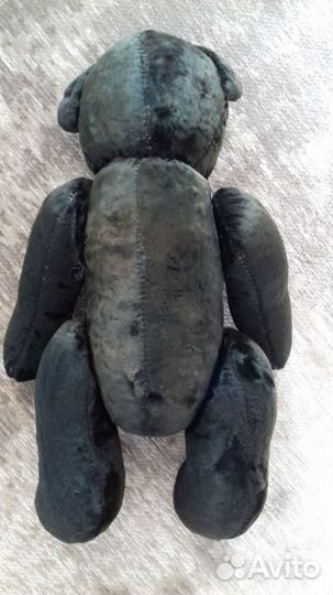 Мишка плюшевый на дисках, вата, СССР 1950-е гг