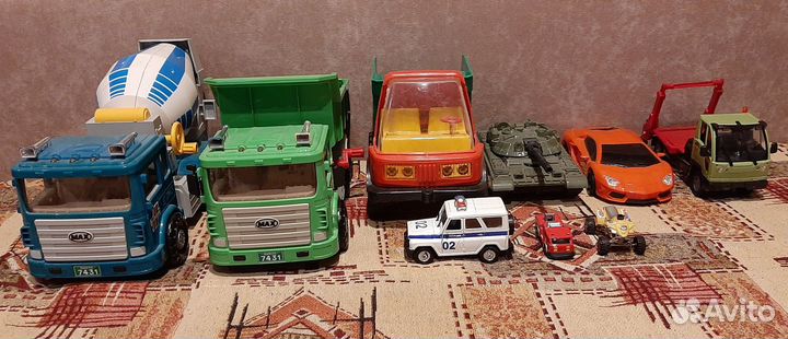 Машинки разные пакетом