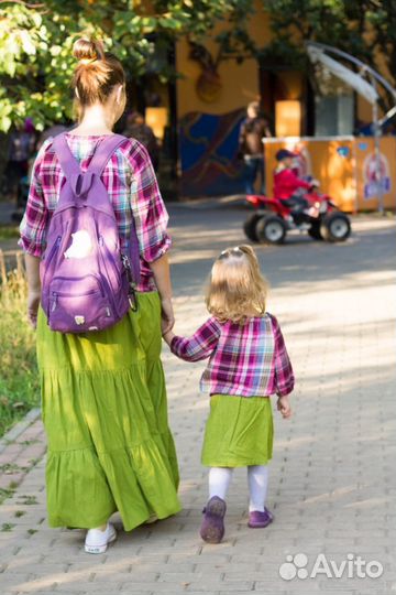 Family look для мамы и дочки блузки, платье, юбка