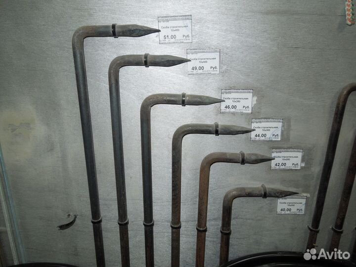 Скобы строительные