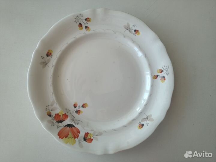 Тарелки зик Конаково Винтаж СССР