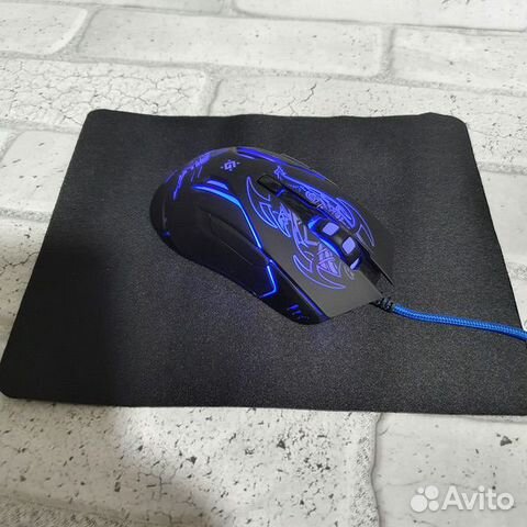 Мышь Игровая c подсветкой RGB (3200DPI ) (Bionic)