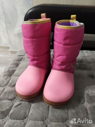 Сапоги для девочки crocs C10