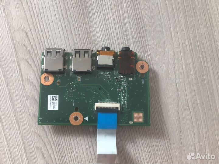 Плата Usb и audio разъемов для ноутбука dns a15fd