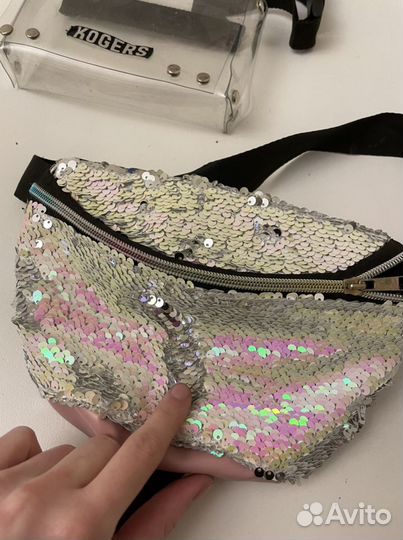 Сумка поясная женская