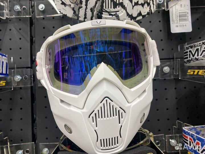 Очки защитные кроссовые VM-1019B/A