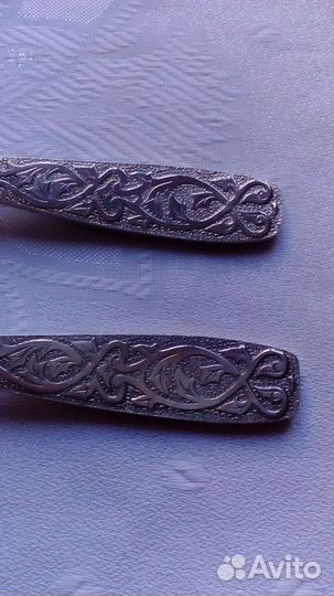 Ложки из мельхиора, покрытого серебром