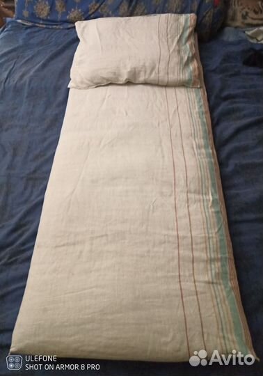 Матрас детский с подушкой