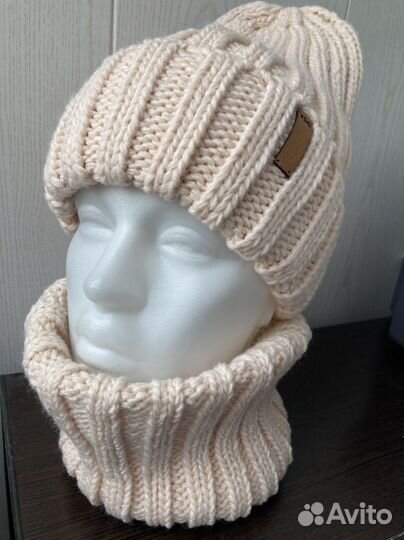Зимняя шапка и снуд