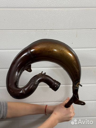 Выхлопная система HGS на KTM sx 65 2014 года