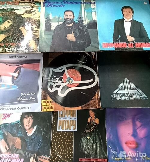 Пластинки -детские сказки и артисты СССР