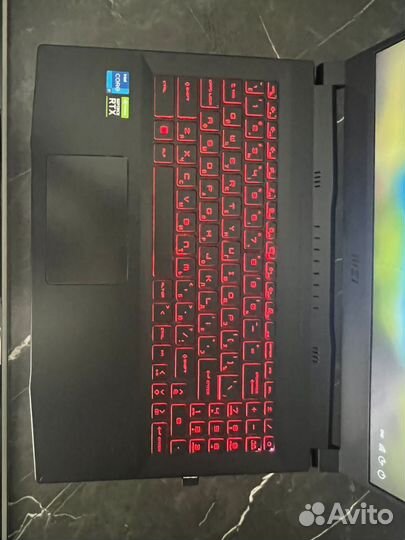 Игровой ноутбук msi katana gf66
