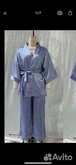 Пидама голубая новая