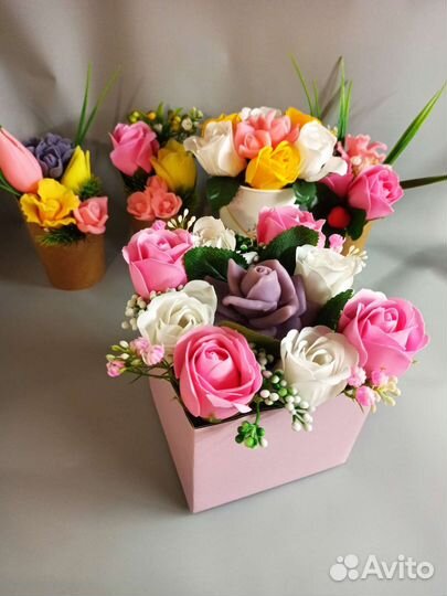 Букет из мыла мыльные композиции