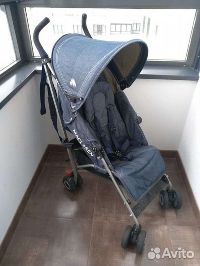 Коляска maclaren quest denim